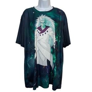 NARUTO Madara Uchiha Anime T Shirt